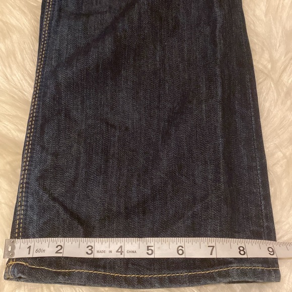 Banana Republic Modern Boot Cut Mid Rise Dark Serengeti Jeans Women’s Size 12 L - Picture 13 of 13